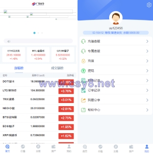 全新K线正常/fastadmin框架双语言外汇系统/微盘系统仿交易所/USDT支付 - 财神爷海外源码-财神爷海外源码