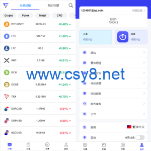 海外FX7综合外汇交易所系统/合约挂单交易/秒合约交易/K线全局控 - 财神爷海外源码-财神爷海外源码